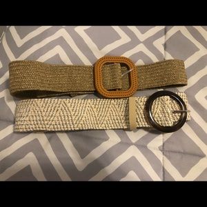 2 stretch belts